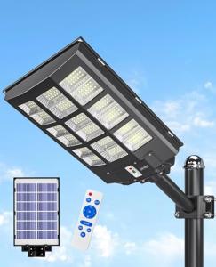 3600W Solar Street Lights - 300000LM, Waterproof