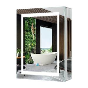 Tokvon® LED Backlit Bathroom Mirror Cabinet 500x700mm