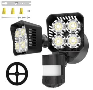 SANSI 54W LED Motion Sensor Outdoor Floodlight