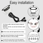 RGBW WiFi LED Decking Lights - 50 Pack