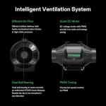 VIVOSUN Smart Grow System with LED Light & Fan