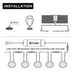 Warm White LED Deck Light Kit - 30 Pack