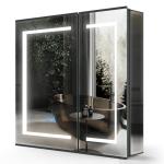 LUMIRRORS® LED Bathroom Mirror Cabinet with Dimmer