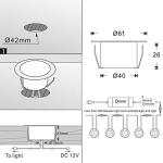 RGBW LED Decking Lights with WiFi Controller - 30 Pack