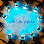 FVTLED 30pcs WiFi Smart RGBW Deck Lights