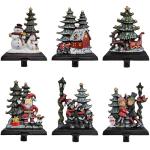 Lulu Decor Bear & Kids Christmas Stocking Holder
