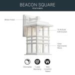 Kichler Beacon Square 12" Outdoor Wall Light