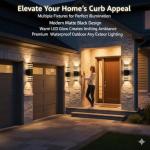 6-Pack 15-Inch Waterproof LED Wall Lights