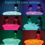 White Sensory Mood Table by TickiT