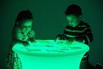 White Sensory Mood Table by TickiT