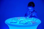 White Sensory Mood Table by TickiT
