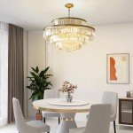 Elegant 16-Light Crystal Chandelier for Any Room