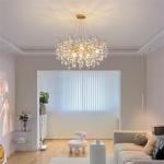 Gold Modern Crystal Tree Branch Chandelier Pendant