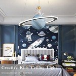 Astronaut LED Pendant Lamp for Kids' Room