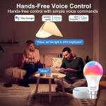 Keepsmile Smart Color Changing LED Light Bulbs