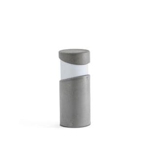 Block Grey Beacon Post Lamp by Faro Barcelona