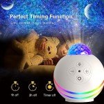 FLEVO Galaxy Star Projector with Remote & Speaker