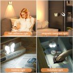Dimmable Butterfly LED Night Light - 2 Packs