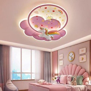 Unicorn LED Ceiling Lamp with Remote Control