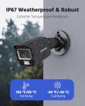 Outdoor Security Camera System with Smart Detection