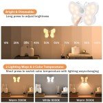 Dimmable Butterfly LED Night Light - 2 Packs