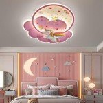 Unicorn LED Ceiling Lamp with Remote Control