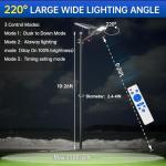 7500W Solar Street Lights with Remote Control