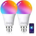 Smart WiFi Light Bulb B22 with Voice Control