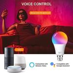 Smart WiFi Light Bulb B22 with Voice Control