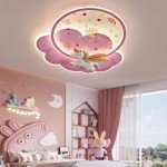 Unicorn LED Ceiling Lamp with Remote Control