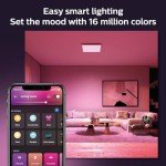 Philips Hue Smart Square Panel Light, Color & White