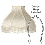 Cream Large Scallop Dome Lamp Shade Replacement
