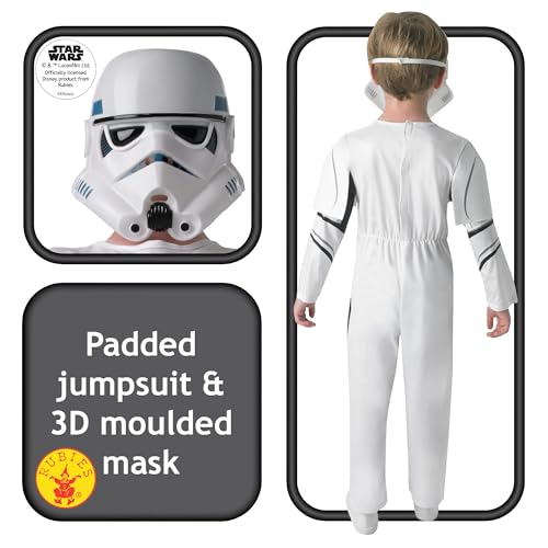 Star Wars Rebels Stormtrooper Costume for Kids, 5-6 Years