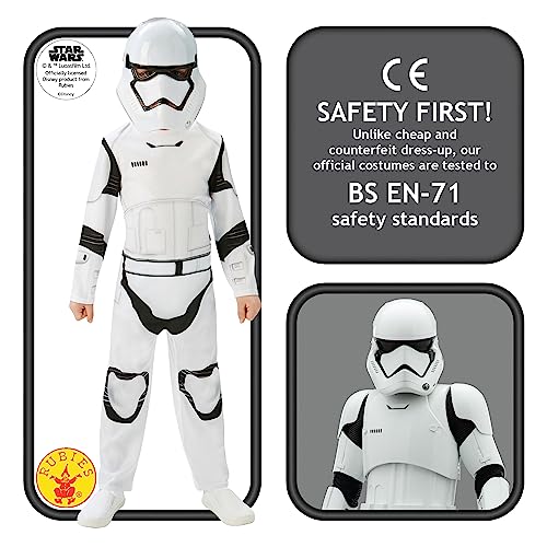 Stormtrooper Boys Fancy Dress - Disney Star Wars Costume