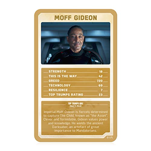 Limited Edition Star Wars The Mandalorian Top Trumps
