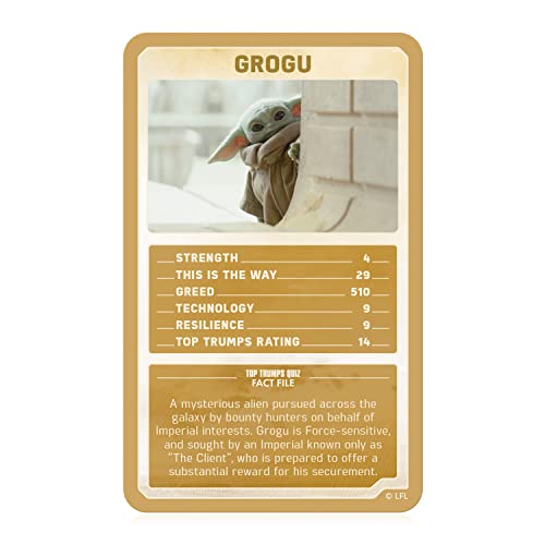 Limited Edition Star Wars The Mandalorian Top Trumps