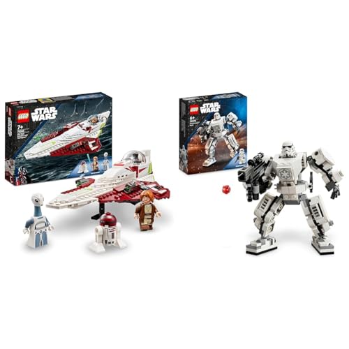 Star Wars Obi-Wan Starfighter & Stormtrooper Mech Set
