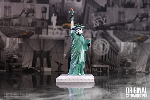 Stormtrooper What a Liberty Figurine, Green Resin