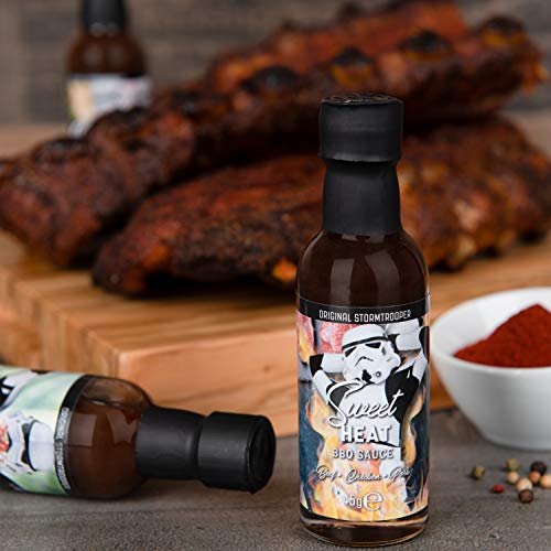 Set of 4 Original Stormtrooper Gothic BBQ Sauces