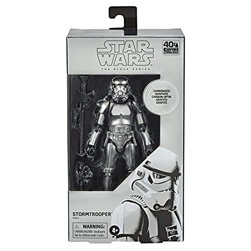 Gothic Star Wars Metallic Stormtrooper Carbon Statue