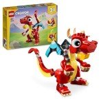LEGO Creator 31145 3-in-1 Dragon, Fish, Phoenix Set