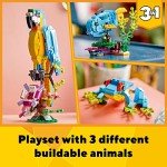 Gothic LEGO 3-in-1 Parrot, Frog, Fish Set