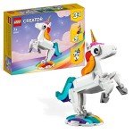 3in1 Magical Unicorn LEGO Set for Kids
