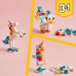 3in1 Magical Unicorn LEGO Set for Kids
