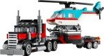 Gothic LEGO 3in1 Flatbed Truck & Helicopter Set