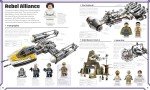 Gothic LEGO Star Wars Visual Dictionary with Minifigure