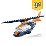 Gothic LEGO 3in1 Jet, Helicopter & Speedboat Set