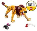 LEGO 31112 Creator Majestic Wild Lion Deco