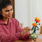 Gothic LEGO Chrysanthemum Flower Building Set