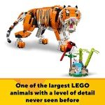 Majestic Tiger 3-in-1 Lego Set for Kids